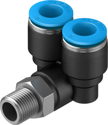 Festo 153175 / QSYL-1/8-8 Push-in Y-fitting