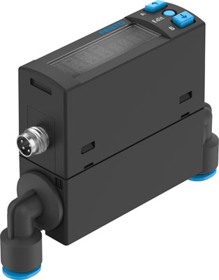 Festo 8158423 / SFAH-10U-Q6AR-PNLK-PNVBA-M8 Flow Sensor