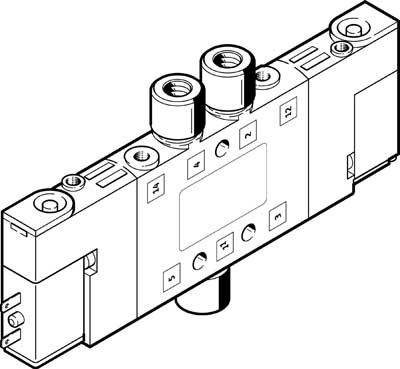 Festo 196875 / CPE10-M1BH-5J-M5 Solenoid Valve