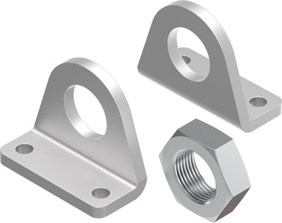 Festo 5128 / HBN-20/25X2 Foot Mounting