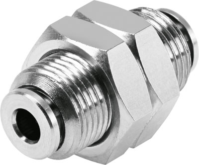 Festo 578302 / NPQH-H-Q10-E-P10 Push-in Bulkhead Connector
