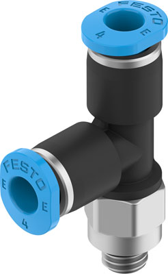 Festo 8113067 / NPQE-LQ-M5-Q4-P10 Push-in T-fitting