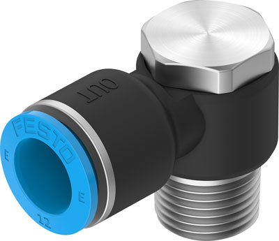 Festo 8113044 / NPQE-LH-R38-Q12-P5 Push-in L-fitting