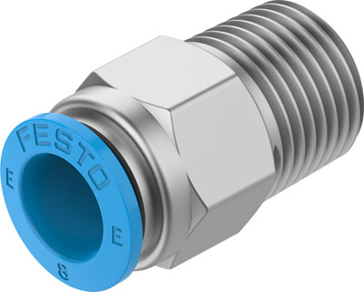 Festo 8112920 / NPQE-D-R14-Q8-P10 Push-in Fitting