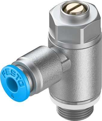 Festo 193143 / GRLA-1/8-QS-4-D One-way Flow Control Valve