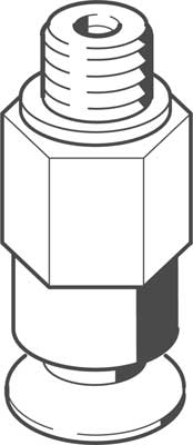 Festo 1385610 / VAS-10-M5-SI-B Suction Cup Complete