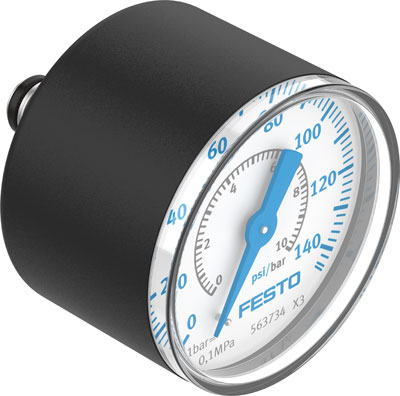 Festo 563734 / PAGN-40-145P-P10 Pressure Gauge