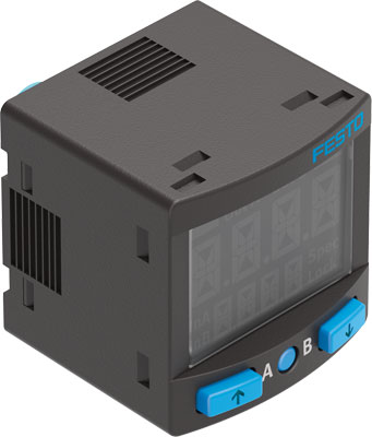 Festo 8035541 / SPAN-P10R-Q4-PNLK-PNVBA-L1 Pressure Sensor