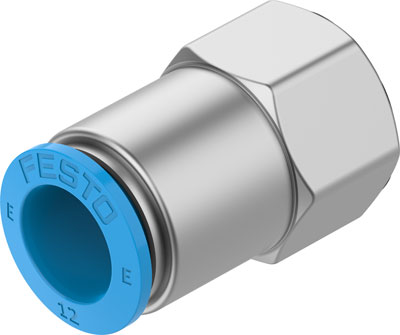 Festo 8112994 / NPQE-D-G14F-Q12-P10 Push-in Fitting