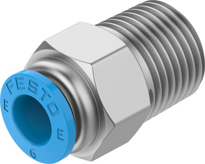 Festo 8112919 / NPQE-D-R14-Q6-P10 Push-in Fitting