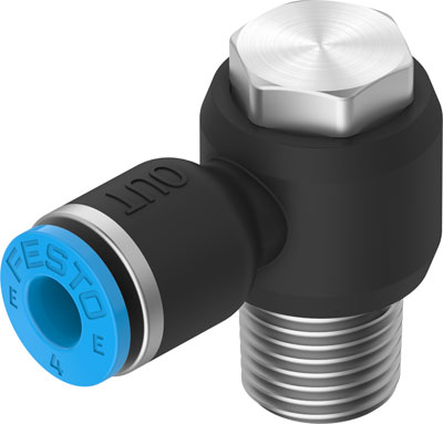 Festo 8113032 / NPQE-LH-R18-Q4-P10 Push-in L-fitting
