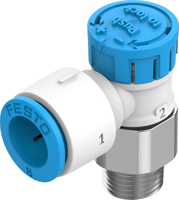 Festo 8068736 / VFOE-LE-T-R18-Q8 One-way Flow Control Valve
