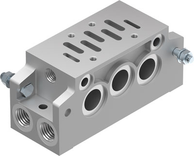 Festo 152789 / NAVW-1/4-1-ISO Manifold Sub-base With Angled Connections