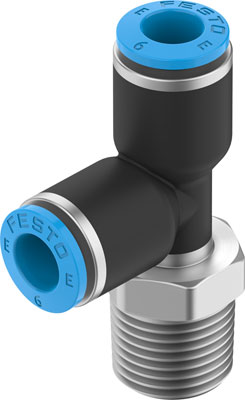Festo 8113075 / NPQE-LQ-R14-Q6-P10 Push-in T-fitting