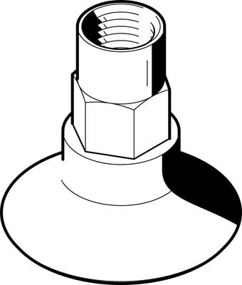 Festo 525970 / ESS-30-GT-G1/8-I Suction Cup Complete