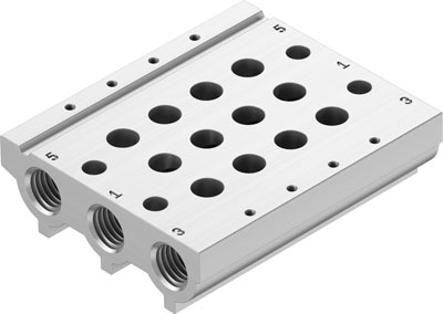 Festo 566560 / VABM-L1-10S-G18-4 Manifold Rail