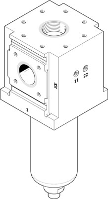Festo PFML Series Micro Filter
