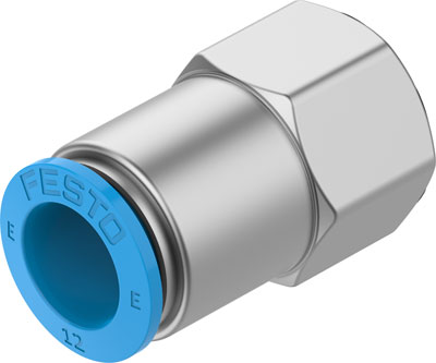 Festo 8112998 / NPQE-D-G38F-Q12-P5 Push-in Fitting