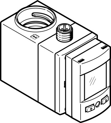 Festo 8036889 / SFAW-100-X-E-PNLK-PNVBA-M12 Flow Sensor