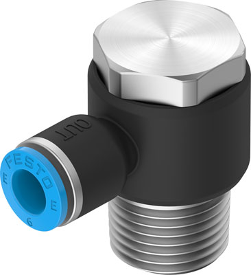 Festo 8113041 / NPQE-LH-R38-Q6-P5 Push-in L-fitting