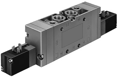 Festo 14943 / MVH-5/3E-3/8-B Solenoid Valve
