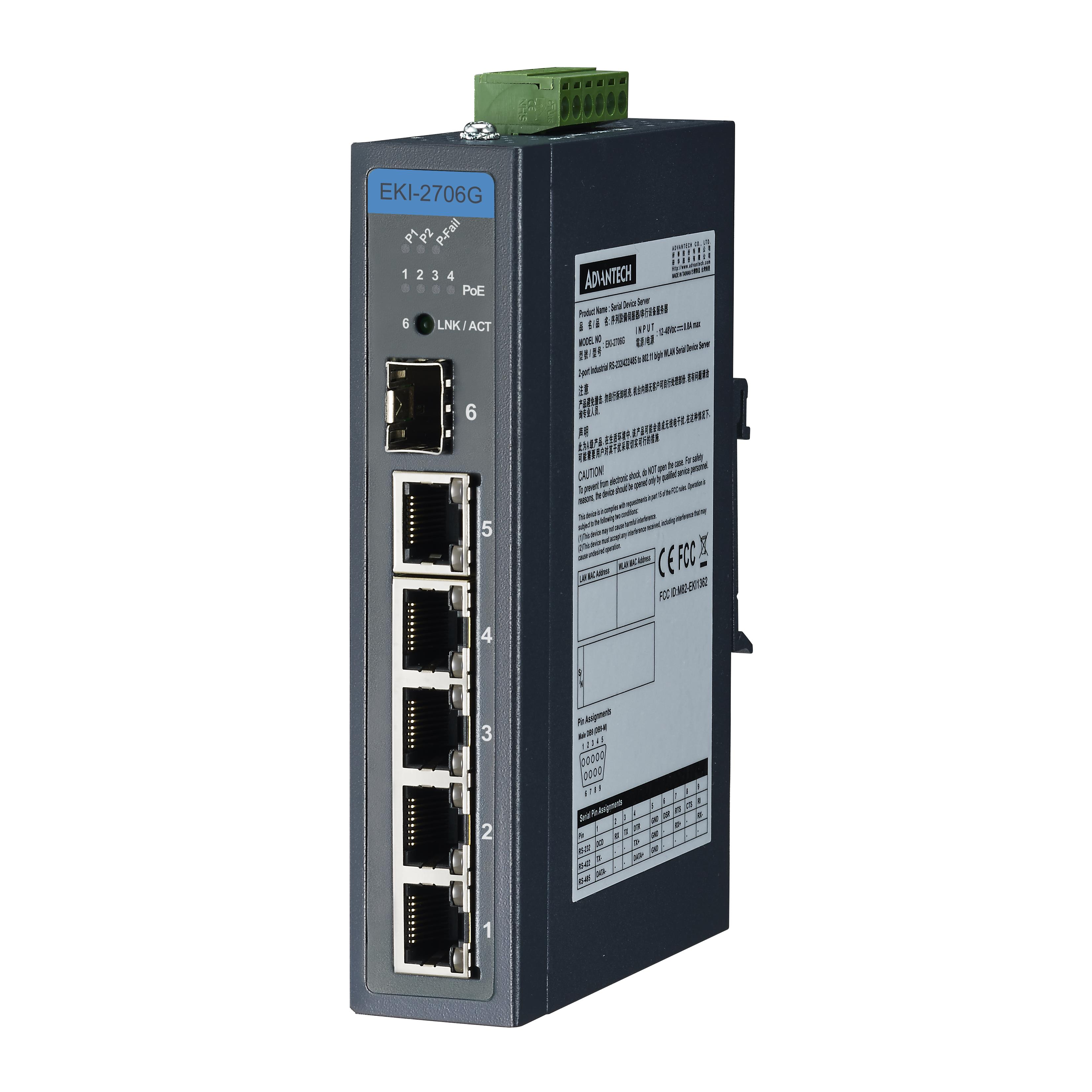 Advantech EKI-2706G-1GFPI-BU