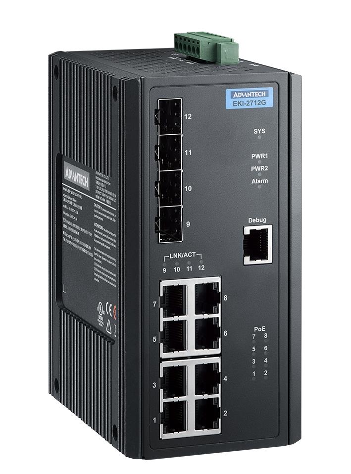 Advantech EKI-2712G-4FPI-AE