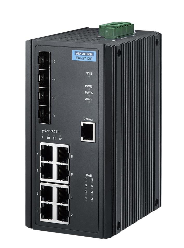 Advantech EKI-2712G-4FPI-AE
