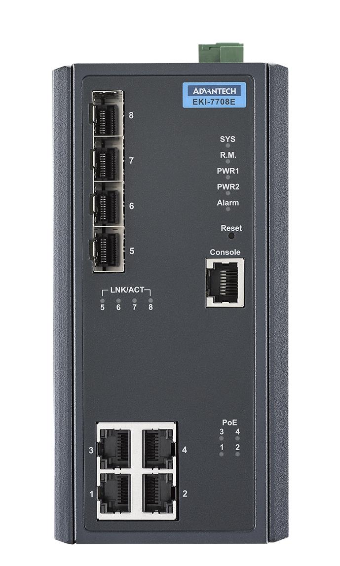 Advantech EKI-7708E-4FPI-AE