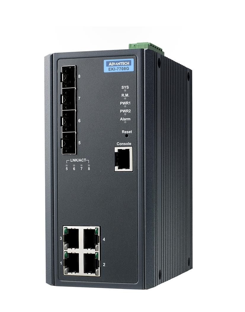 Advantech EKI-7708G-4FI-AE