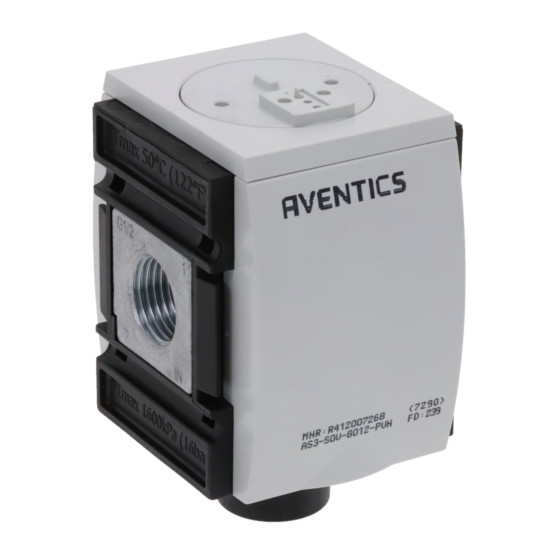 Aventics AS3-SOV-G012-3/2-POS-PVN Combination Unit