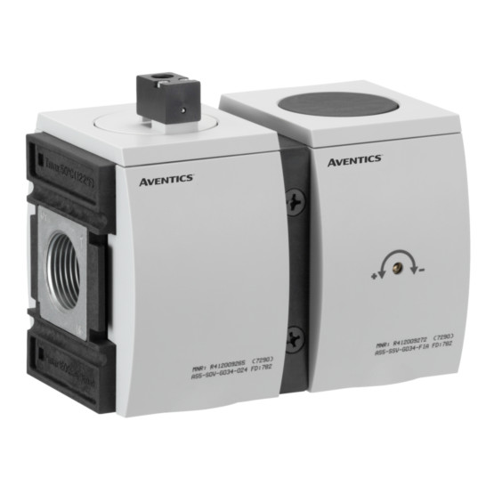 Aventics AS5-SSU-G100-3/2-PNE-FIS-INT Combination Unit