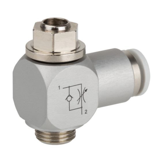 Aventics CC02-AL-G018-DA06-2_1_SLS_HNBR Flow Control Valve