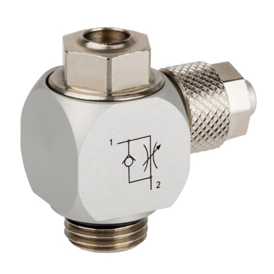 Aventics CC02-AL-M5-DA05-1_2_SLS Flow Control Valve