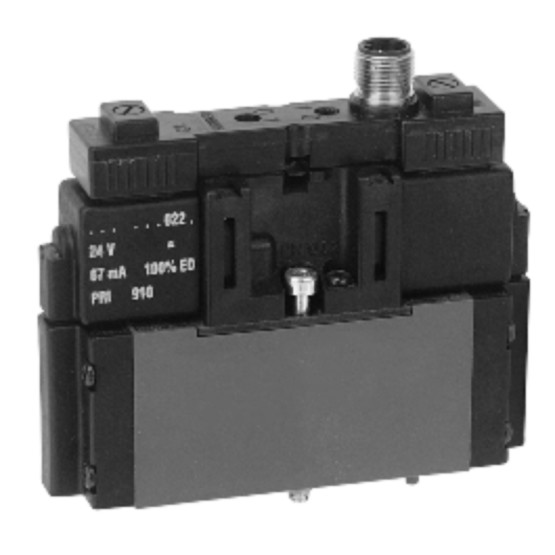 Aventics CD01-3/2OC-VD01-024DC Electric and Pneumatic Actuated Directional Valve