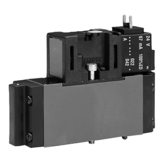 Aventics CD01 - 5/2SR - 024AC Electric and Pneumatic Actuated Directional Valve