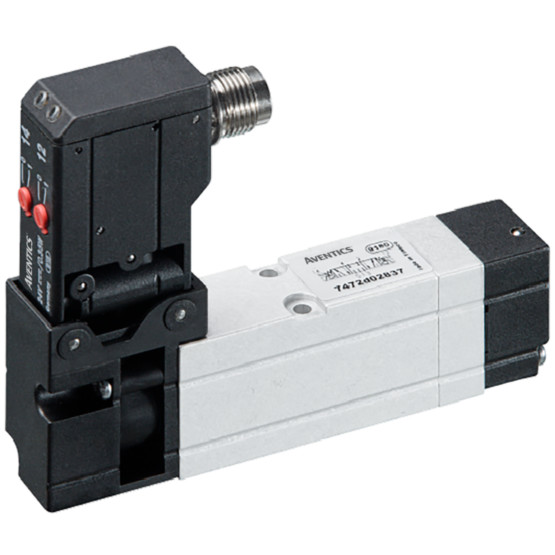 Aventics CD02-5/3CC-024DC-M12 Electric and Pneumatic Actuated Directional Valve