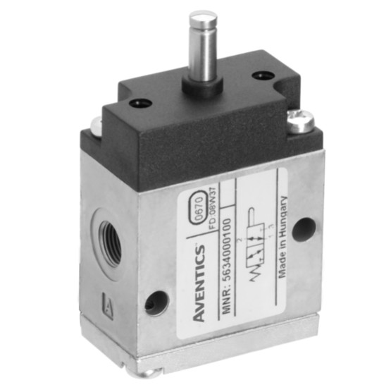 Aventics CD04-3/2NC-SR-P-G018-G018-S Electric and Pneumatic Actuated Directional Valve