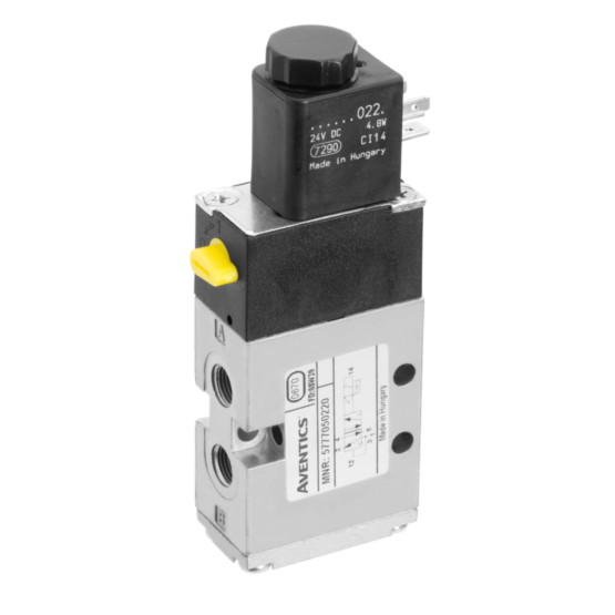 Aventics CD04-5/2XX-SR-110AC-I-G018-G018-EN175301 Electric and Pneumatic Actuated Directional Valve