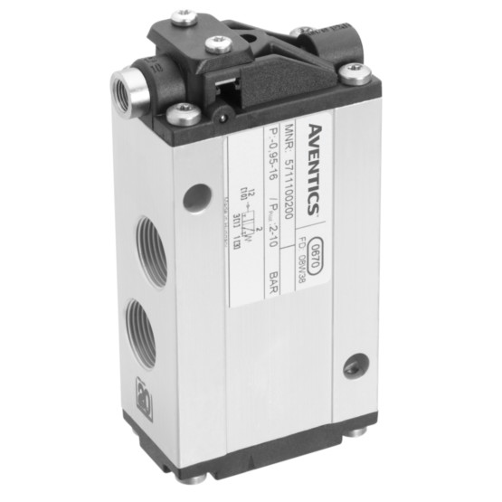 Aventics CD12-3/2NC-SR-G012-G012-G018-S Electric and Pneumatic Actuated Directional Valve