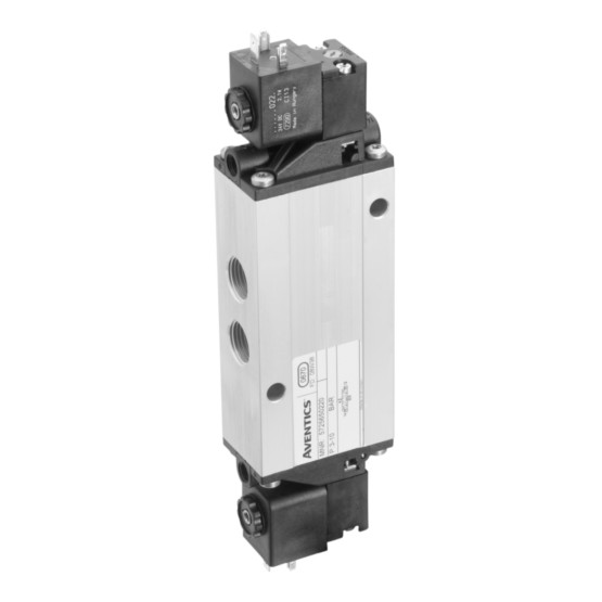 Aventics CD12-5/3EC-DO-NONE-E-G012-G012 Electric and Pneumatic Actuated Directional Valve