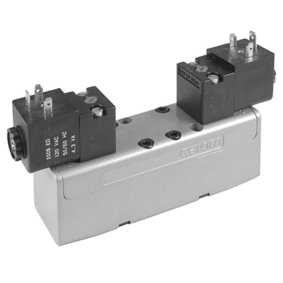 Aventics CERAM-ISO1-5/3CC-DS-24VDC-I Electric and Pneumatic Actuated Directional Valve