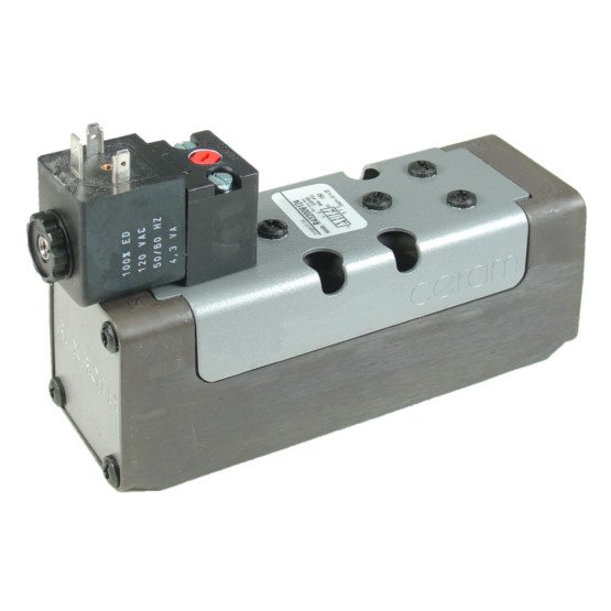 Aventics CERAM-ISO2-5/2AS-SS-240VAC-I Electric and Pneumatic Actuated Directional Valve