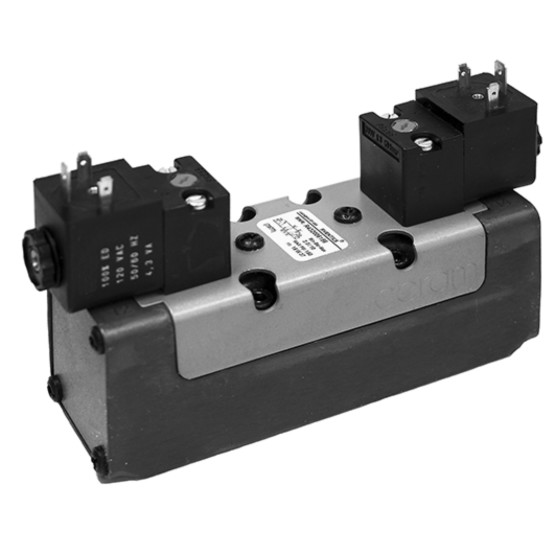 Aventics CERAM-ISO2-5/2DS-E-L/COIL Electric and Pneumatic Actuated Directional Valve