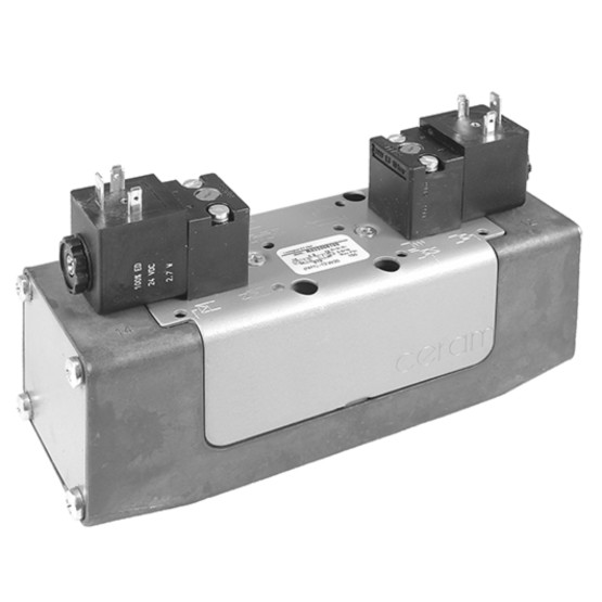 Aventics CERAM-ISO3-5/2DS-I-L/COIL Electric and Pneumatic Actuated Directional Valve