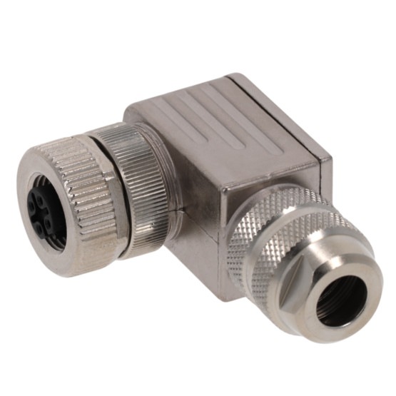 Aventics CON-RD-FA-M12B-5-SCREW Round Plug Connector