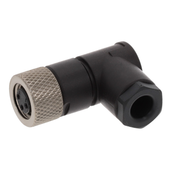 Aventics CON-RD-FA-M8-3-SOLDE Round Plug Connector