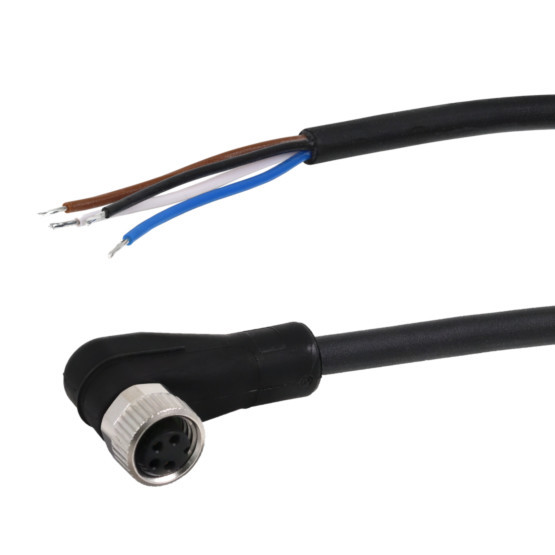 Aventics CON-RD-FA-M8-4-5000-PUR-OW-4 Round Plug Connector