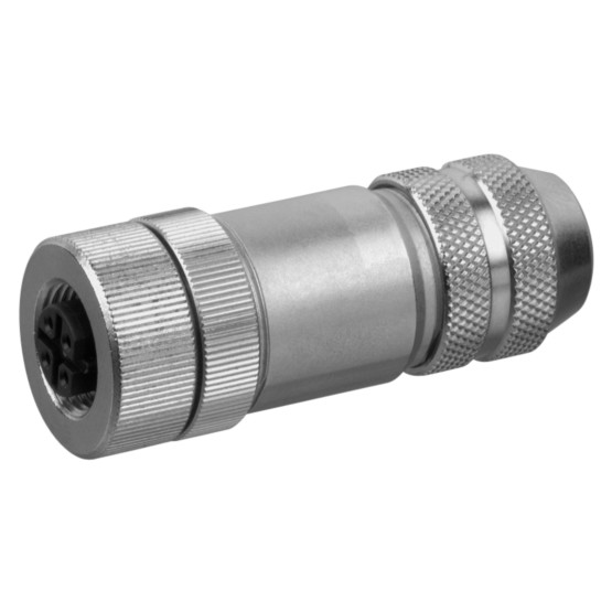 Aventics CON-RD-FS-M12B-5-SCREW Round Plug Connector