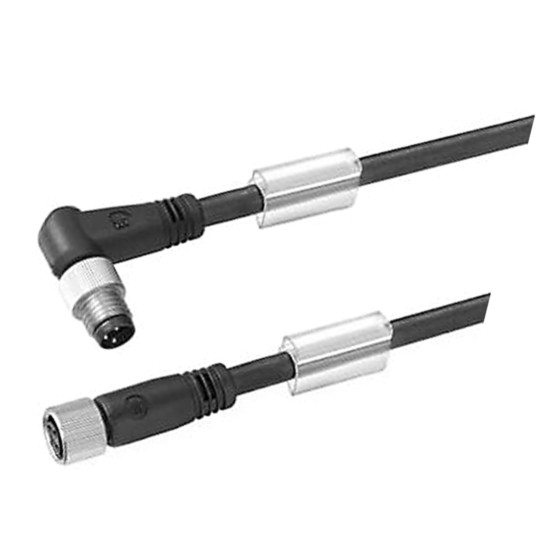 Aventics CON-RD-FS-M8-3-5000-PUR-MA-M8-3 Round Plug Connector